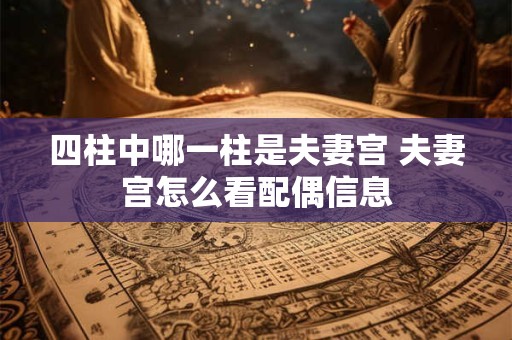 四柱中各柱代表什么？四柱哪柱的力量大？