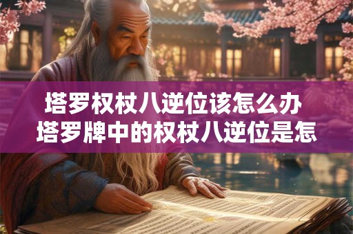 塔罗权杖八逆位该怎么办 塔罗牌中的权杖八逆位是怎么解的