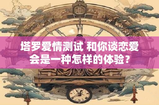塔罗爱情测试 和你谈恋爱会是一种怎样的体验？