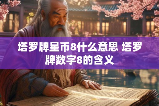 塔罗牌星币8什么意思 塔罗牌数字8的含义