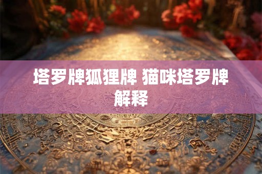 塔罗牌白色月季(塔罗牌里的月亮代表什么)