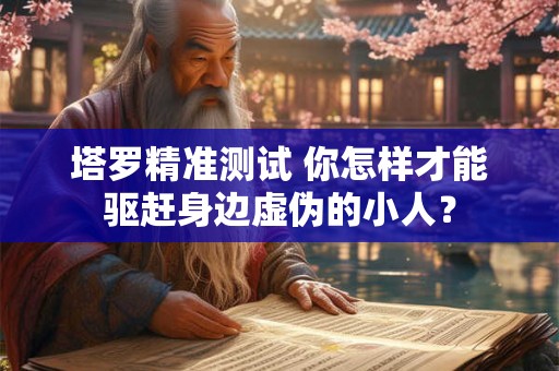塔罗精准测试 你怎样才能驱赶身边虚伪的小人？