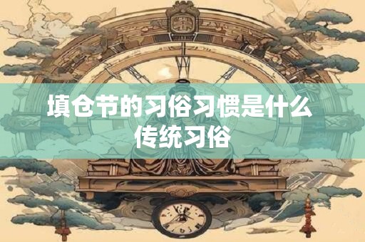 填仓节的习俗习惯是什么 传统习俗