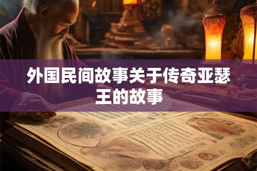 外国民间故事关于传奇亚瑟王的故事