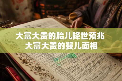 大富大贵的男人面相代表什么？真正富贵男人的面相