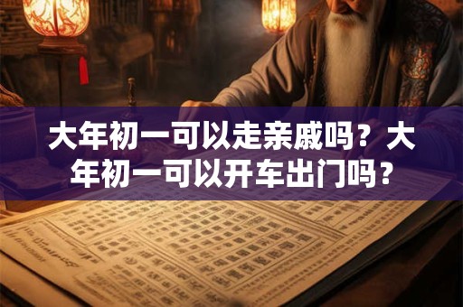 大年初一可以睡懒觉吗 大年初一有什么习俗