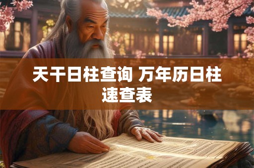 天干是什么意思 天干怎么算