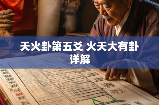 天火同人卦占婚姻 在爱情婚姻方面的启示
