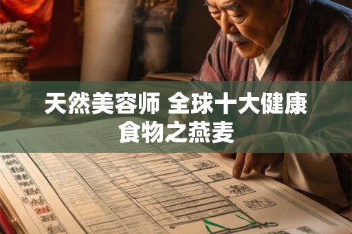 天然美容师 全球十大健康食物之燕麦