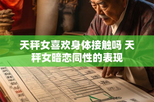 天秤女喜欢身体接触吗 天秤女暗恋同性的表现