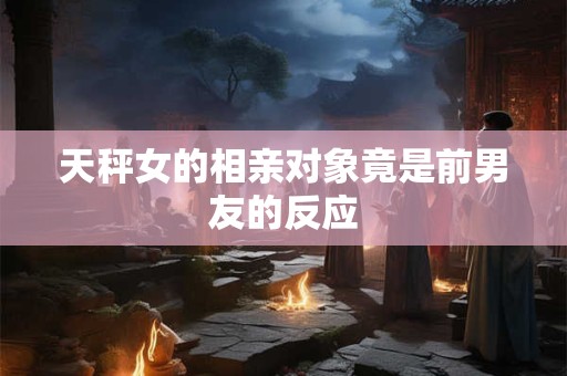 天秤女的相亲对象竟是前男友的反应