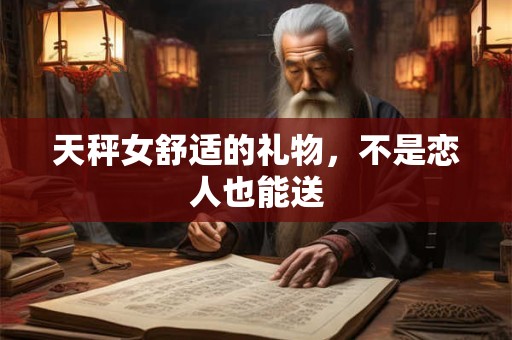 天秤女舒适的礼物，不是恋人也能送