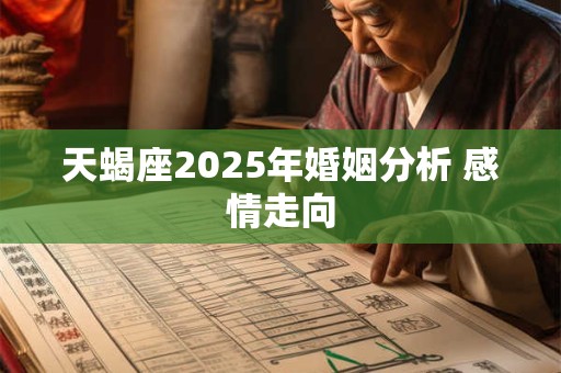 天蝎座2025年何时有姻缘&nbsp;  要主动一点
