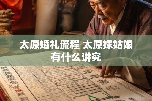 太原婚礼习俗大盘点 太原婚礼有什么禁忌