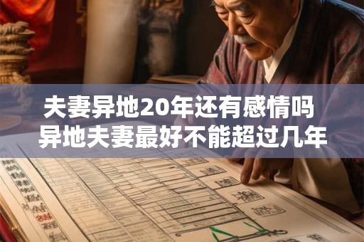 夫妻异地20年还有感情吗 异地夫妻最好不能超过几年