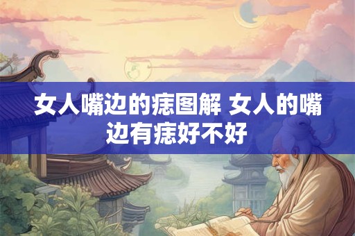 女人嘴边有痣好不好 有嘴下痣生活无法安定