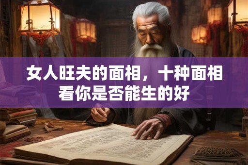 女人旺夫的面相，十种面相看你是否能生的好