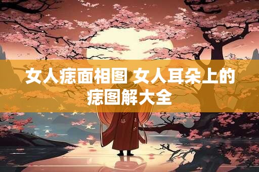 女人痣面相图 女人耳朵上的痣图解大全