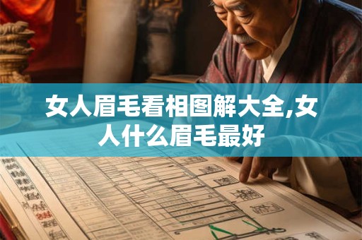 详细阅读:女人眉毛看相图解大全,女人什么眉毛最好 女人眉毛看相图解大全,女人什么眉毛最好