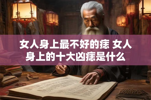 女人身上最不好的痣 女人身上的十大凶痣是什么