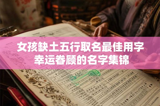 女孩缺土取名大全唯美 五行缺土喜木起名字女孩