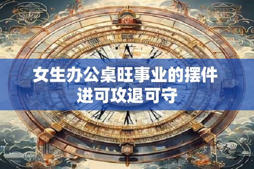 女生办公桌旺事业的摆件 进可攻退可守