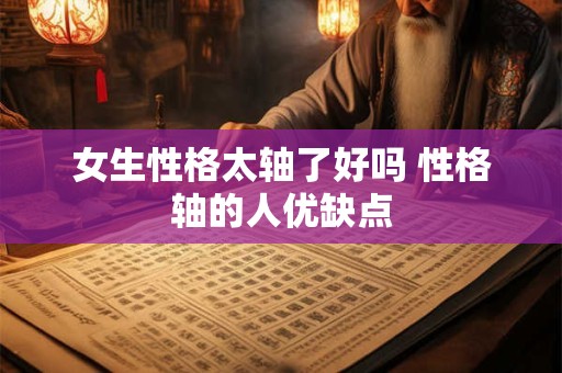 女生性格太轴了好吗 性格轴的人优缺点