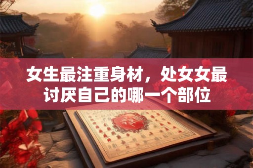 女生最注重身材，处女女最讨厌自己的哪一个部位
