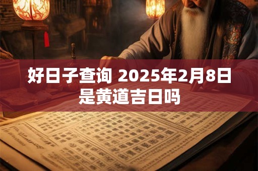 好日子查询 2025年2月18日是黄道吉日吗