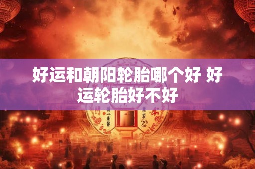 好运和朝阳轮胎哪个好 好运轮胎好不好