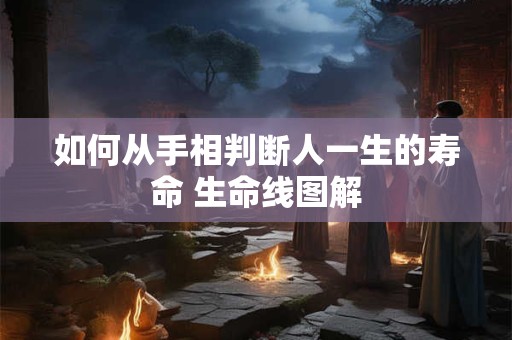 如何从手相判断人一生的寿命 生命线图解
