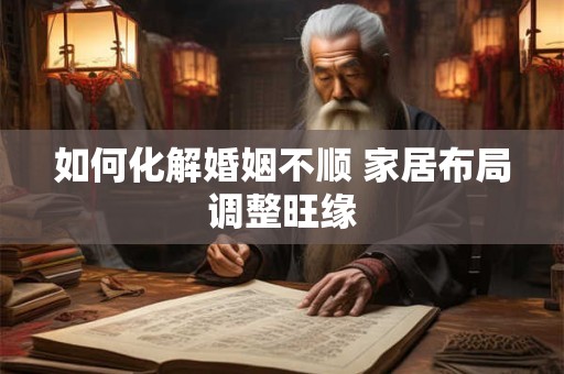 如何化解婚姻不顺 家居布局调整旺缘