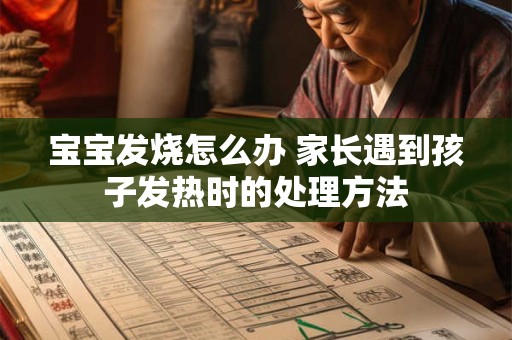 宝宝发烧怎么办 家长遇到孩子发热时的处理方法