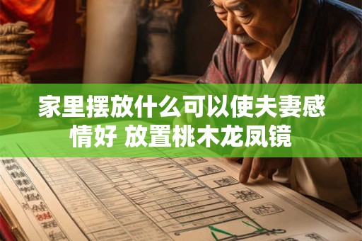 家里摆件什么可以聚财 天圆地方最佳