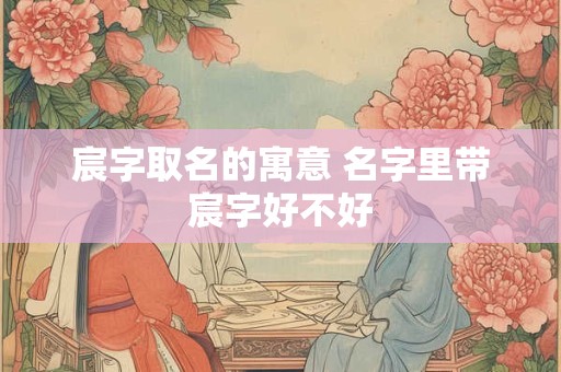 宸字取名的寓意 名字里带宸字好不好