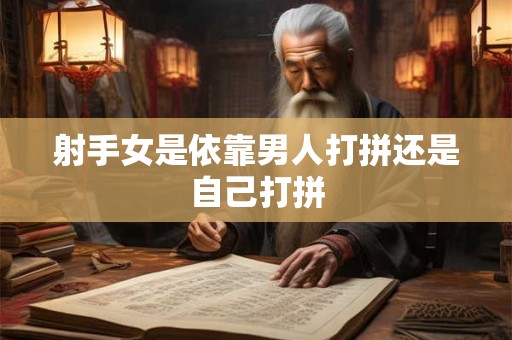射手女是依靠男人打拼还是自己打拼