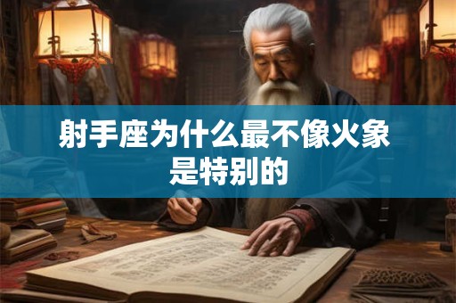 射手座为什么要远离天蝎座？注定不合适？