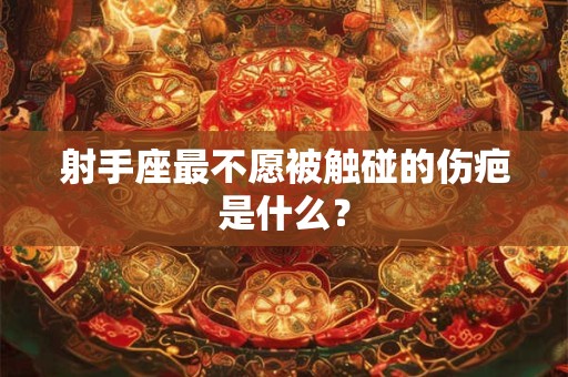 射手座最不愿被触碰的伤疤是什么？