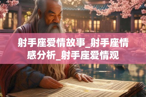 射手座爱上天秤座有多痛 痛到心在滴血!