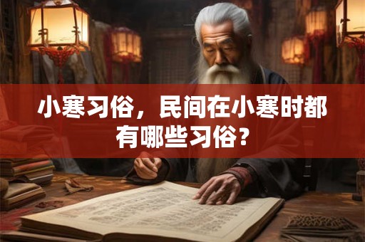 小寒传统风俗习惯 养生应当预防什么