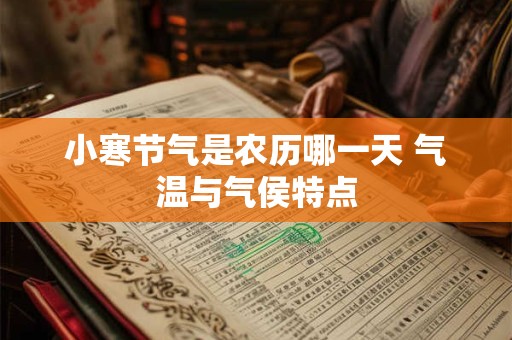 小寒节气是第几个？小寒有什么气候特点？