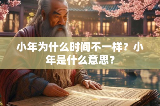小年为什么要大扫除 什么时候不能打扫卫生
