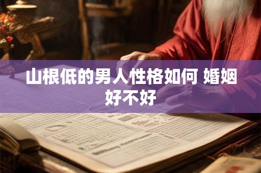 山根低的人以后一定是穷人吗？山根是哪个部位？
