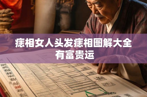 痣相女人头发痣相图解大全 有富贵运