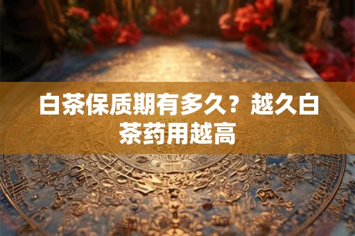 白茶保质期有多久？越久白茶药用越高
