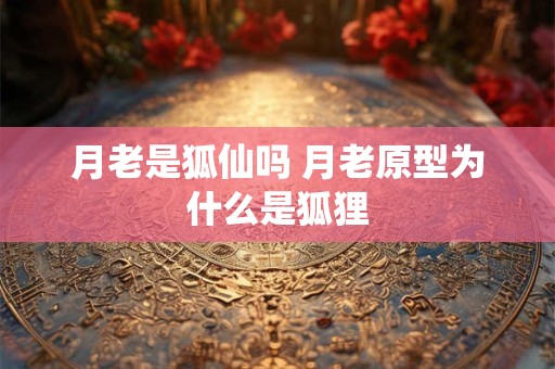月老是狐仙吗 月老原型为什么是狐狸