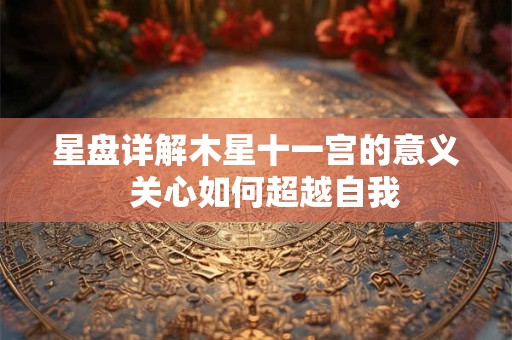 星盘详解木星十一宫的意义  关心如何超越自我