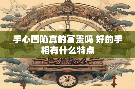 手心凹陷真的富贵吗 好的手相有什么特点