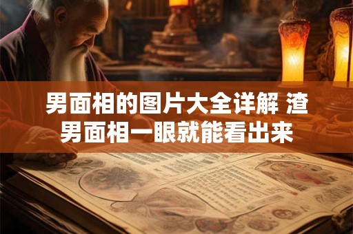 男面相的图片大全详解 渣男面相一眼就能看出来