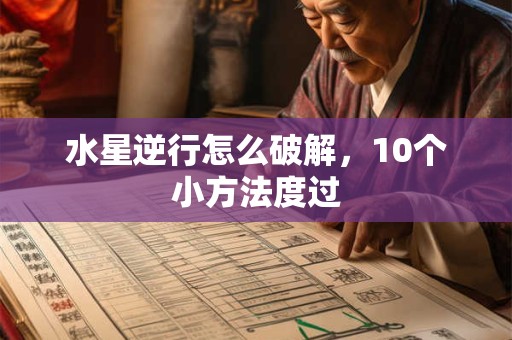 水星逆行怎么破解，10个小方法度过